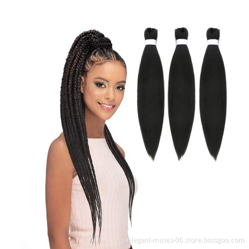 FREE  SAMPLE expression hair attachment prestretch and pre stretched jumbo braiding hair large stock afro pre stretch